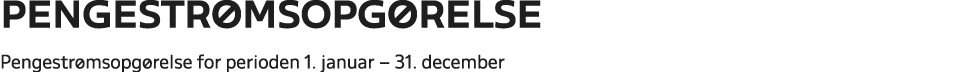 PENGESTR MSOPG RELSE Pengestr msopg relse for perioden 1. januar – 31. december