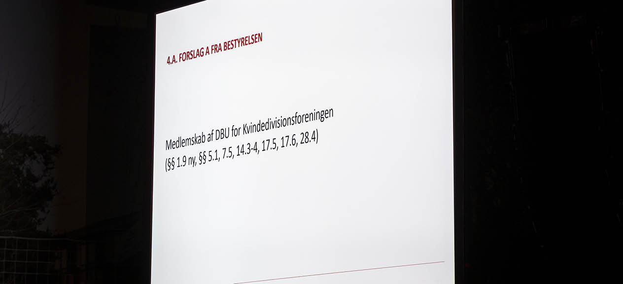 [DK=20240310: DBU Repr sentantskabsm de 2024 p Docken i K benhavn - ] [UK=20240310: DBU Congress 2024 at Docken in Copenhagen - ]