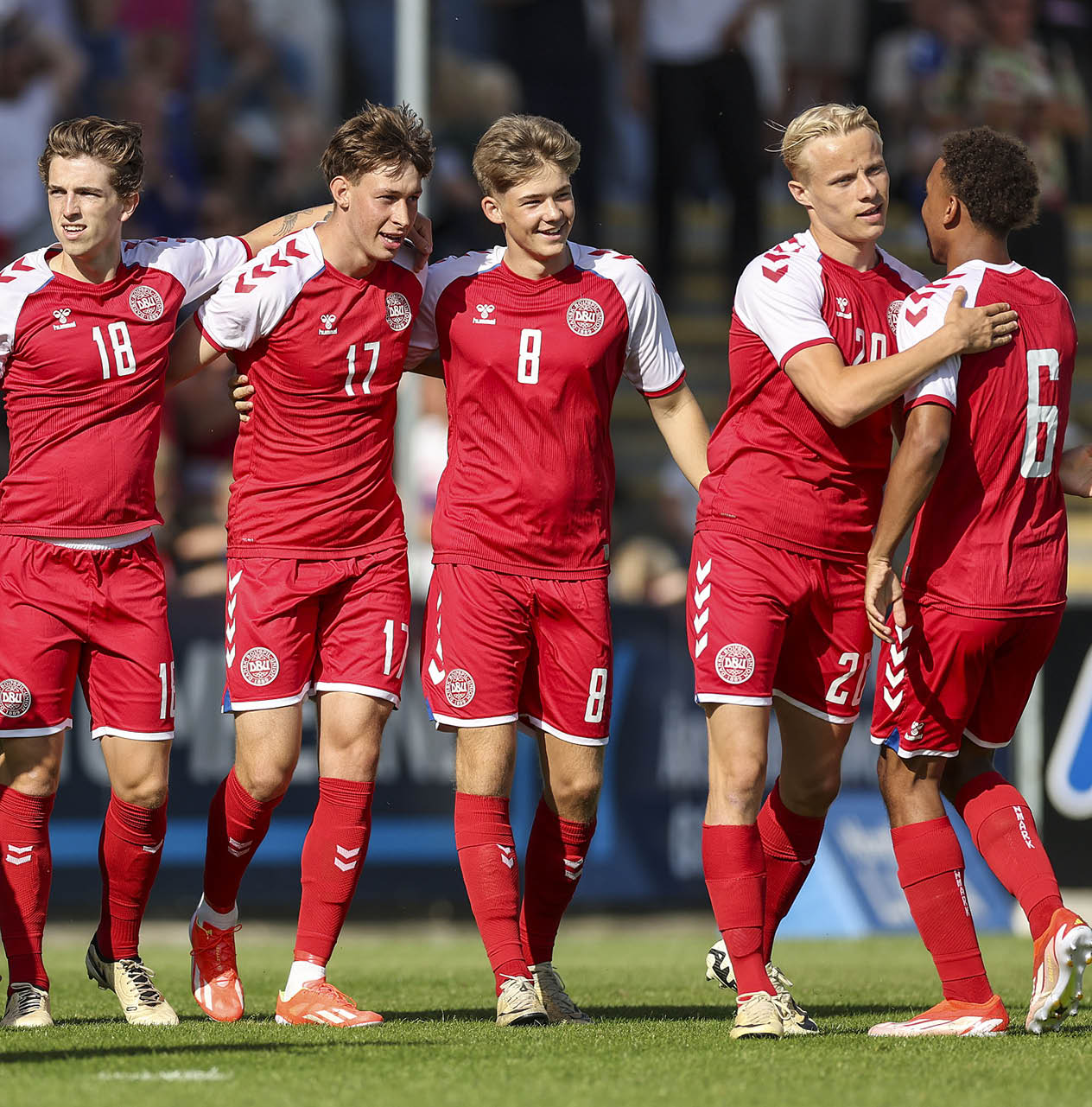 [DK=20240522: U19 Testkamp - Danmark vs. Tyskland p Sydbank Park i Haderslev - ] [UK=20240522: U19 Testmatch - Denmark vs. Germany at Sydbank Park in Haderslev - ]