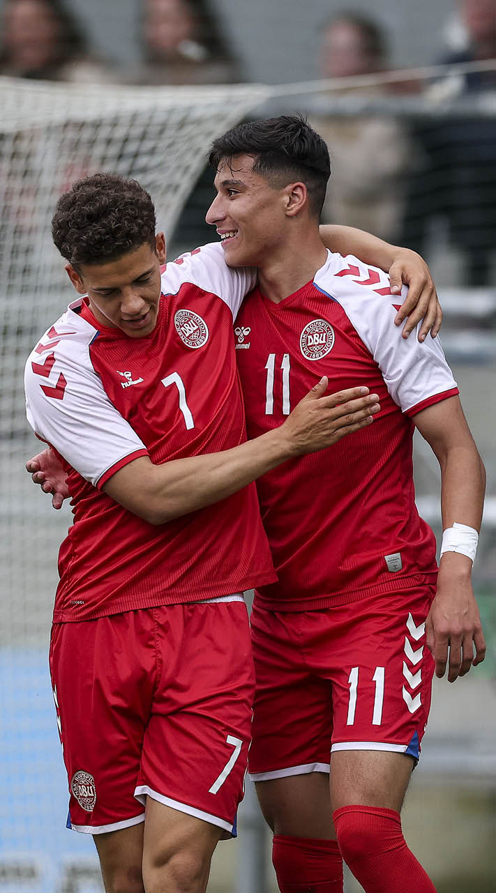 [DK=20240522: U19 Testkamp - Danmark vs. Tyskland p Sydbank Park i Haderslev - ] [UK=20240522: U19 Testmatch - Denmark vs. Germany at Sydbank Park in Haderslev - ]