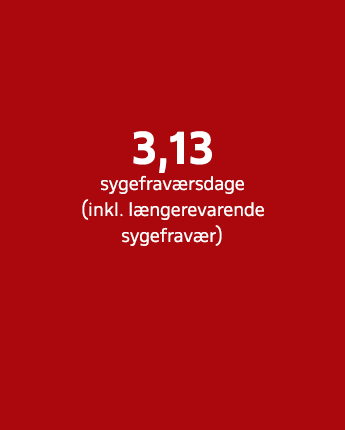 3,13 sygefrav rsdage (inkl. l ngerevarende sygefrav r) 
