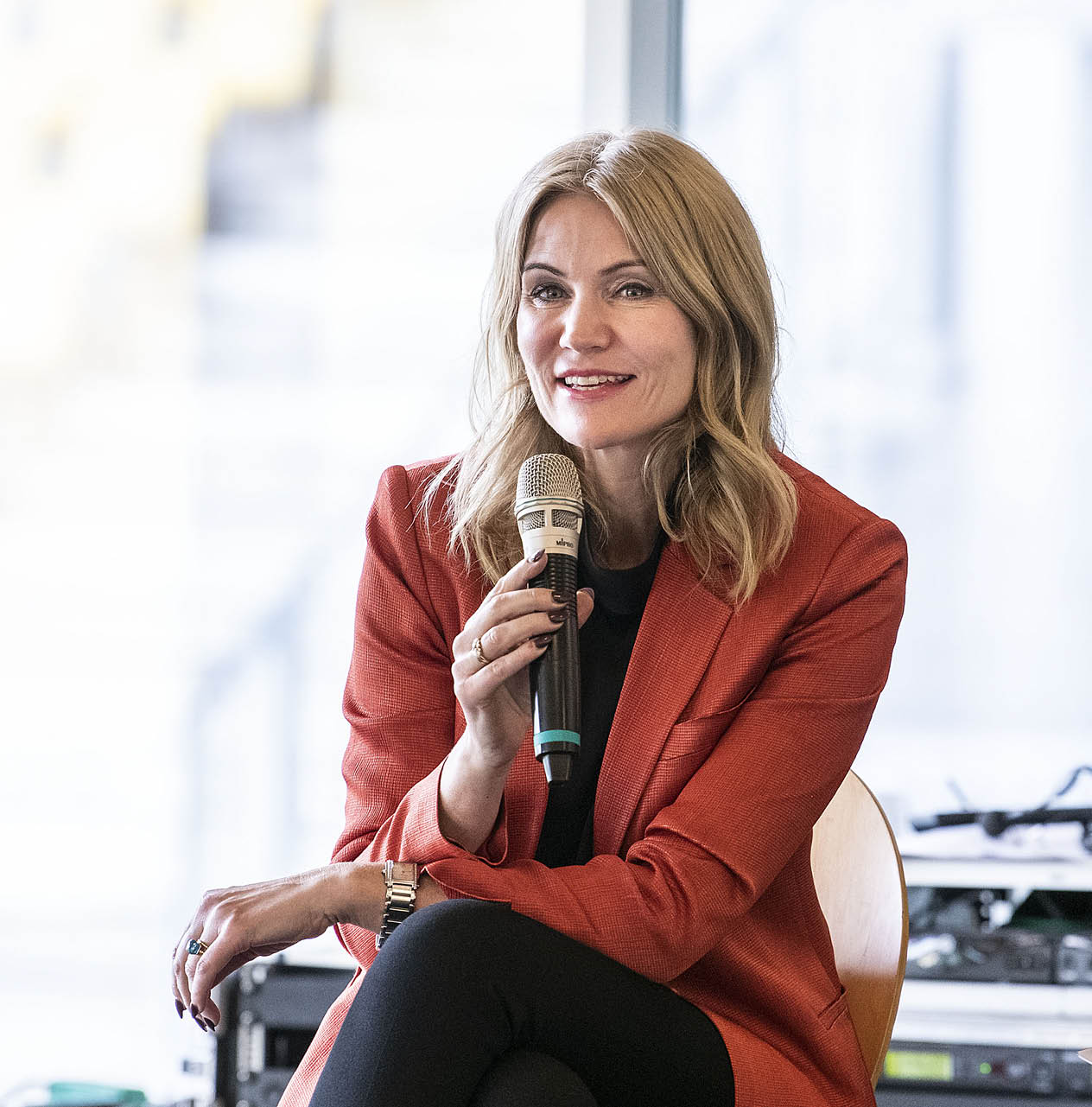 [DK=20190302: Fodboldens Kongres i Forum Horsens - Helle Thorning-Schmidt] [UK=20190302: Football Congress at Forum Horsens]