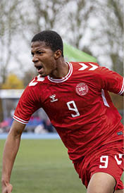 15.11.2024 - Denmark U18 Mens National Team testmatch at Herlev Stadium - Denmark vs. Finland - Photo by Per Kj rbye - fodboldbilleder.dk U18-Herrelandsholdet testkamp p  Herlev Stadion - Danmark vs. Finland -